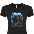 thumbnail image 3 of Marvel Thor - Metal Band Style - Juniors Fitted Graphic T-Shirt, 3 of 5