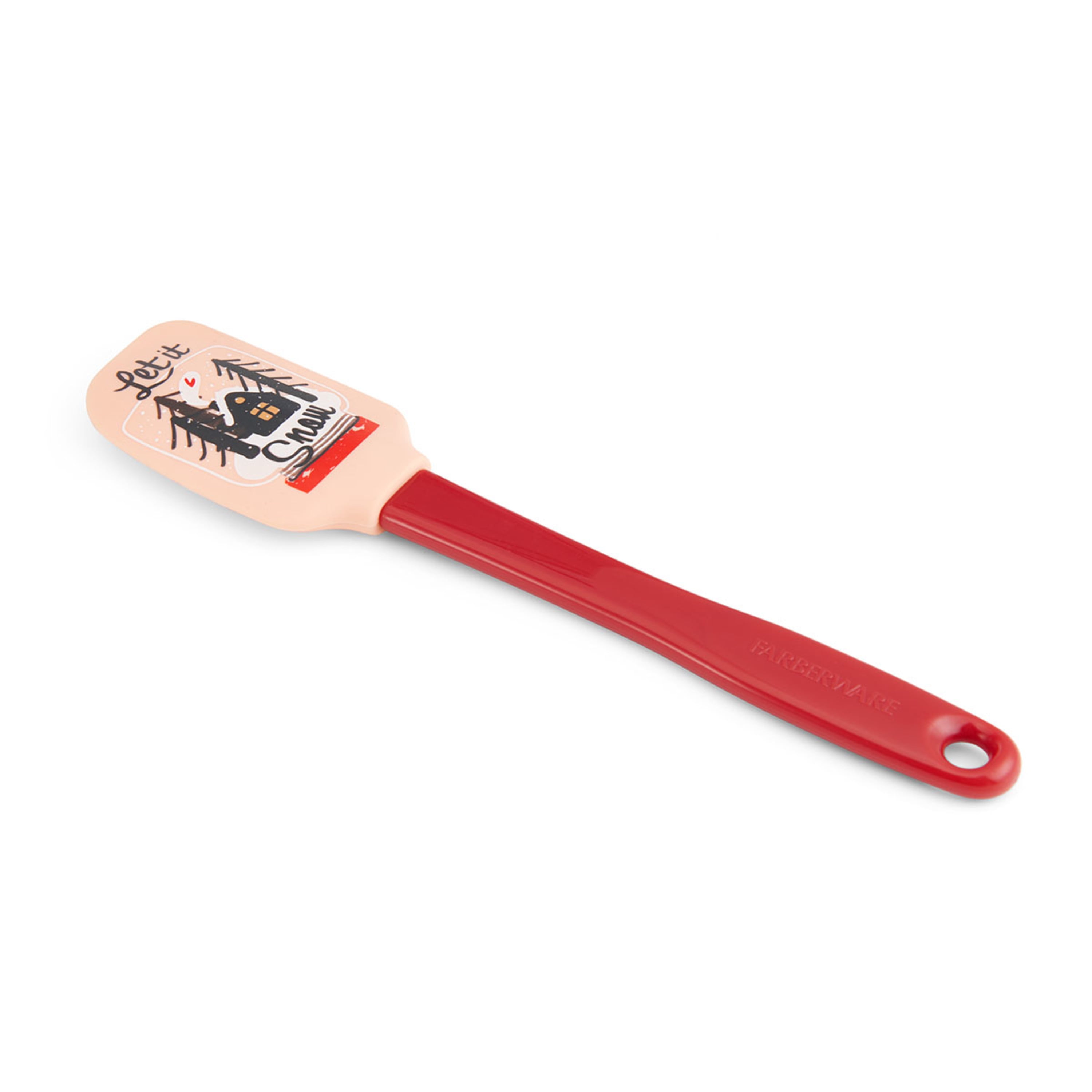 Farberware Holiday Let It Snow Silicone/Plastic Spatula