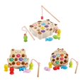 thumbnail image 3 of Juguetes Montessori para , magnética, rompecabezas de , clasificación , de para de 3 CUTICAT juego de pesca, 3 of 8