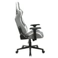 thumbnail image 5 of Techni Sport Ergonomic & Lumbar Support Swivel Gaming Chair, Grey and White, 5 of 7
