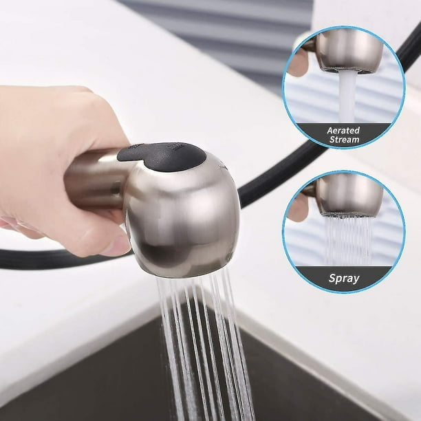Cabezal de rociador extraíble para grifo de cocina de ba?o, pieza de repuesto universal