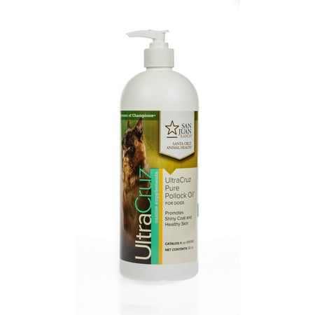 UPC: 0810500021272 | UltraCruz Canine Pure Pollock Oil Supplement for Dogs  32 oz