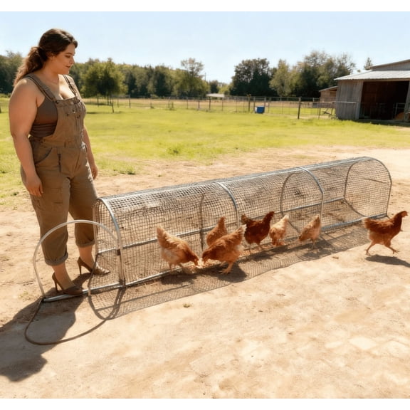3M  folding breeding shed multifunctional oxford fence net tunnel running cage, anti-corrosion and anti-rust