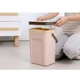 thumbnail image 3 of CNKOO Trash Can Kitchen Wall Mounted Garbage Bin Recycle Compost Bin Bathroom Dustbin(Pink S), 3 of 4