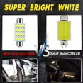 thumbnail image 4 of TRAHOO-14PCS Dome Light LED Car Bulb Kit Set, 6500K Bright T10 31 mm 42 mm Festoon Bulbs, Interior Replacement Bulbs for Auto Map Door Courtesy Trunk License Plate Light, Universal Fit (Style C), 4 of 4