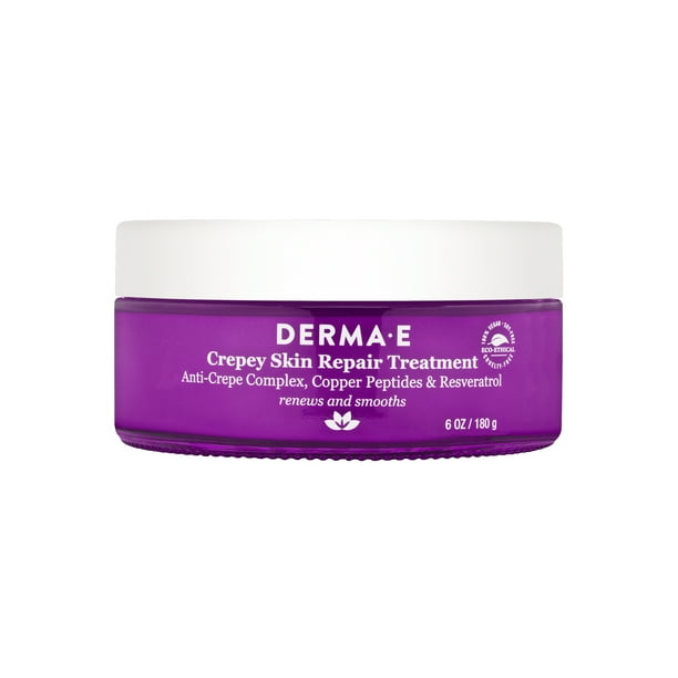 Derma E - Derma E Crepey Skin Repair Treatment , 6 Oz - Walmart.com
