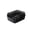Black, variant on KOYPTL Semi Enclosed Cat Litter Box Anti-Splashing Kitty Litter Box Removable Open Top Litterbox Small Cats Litters Pan Kitten Toilet for Small Animal Rabbit Easy Clean Gray
