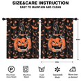 thumbnail image 2 of Blackout Kids Curtains,Witch Pumpkin Halloween Pattern Childrens Insulated Curtains Set Of 2,Bedroom Essentials,Toddler Room Decor 52"x63", 2 of 5
