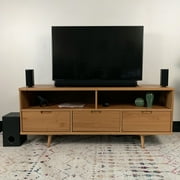 iLive v5.1 Bluetooth 4.1 Channel 45 Soundbar with Wireless Subwoofer and Satellite Speakers, ITBSW423B, Black
