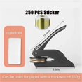 thumbnail image 2 of Embossing Machine And Text Four-color Stainless Steel Style Handle Cardboard Sticker Embossing Machine ,Easy to Use, 2 of 4