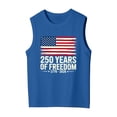 thumbnail image 4 of American Flag Tank Tops Girls Patriotic Shirt USA Flag Stars Stripes Print Sleeveless T-Shirt 4th of July Tee Tops, 4 of 6