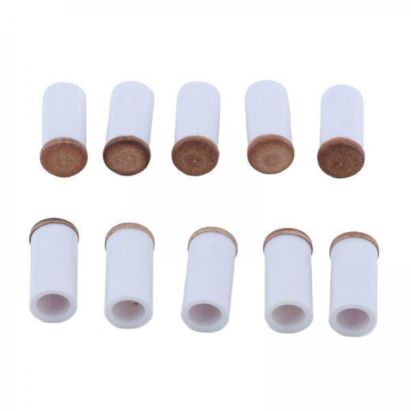6x10 Uds. Puntas Para Tacos De Billar Y Virolas Gruesas Para Billar, Puntas Para Tacos De Billar Fáciles De Instalar, 13mm
