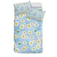 thumbnail image 1 of Juego de cama con estampado de margaritas Ds010, 1 of 5