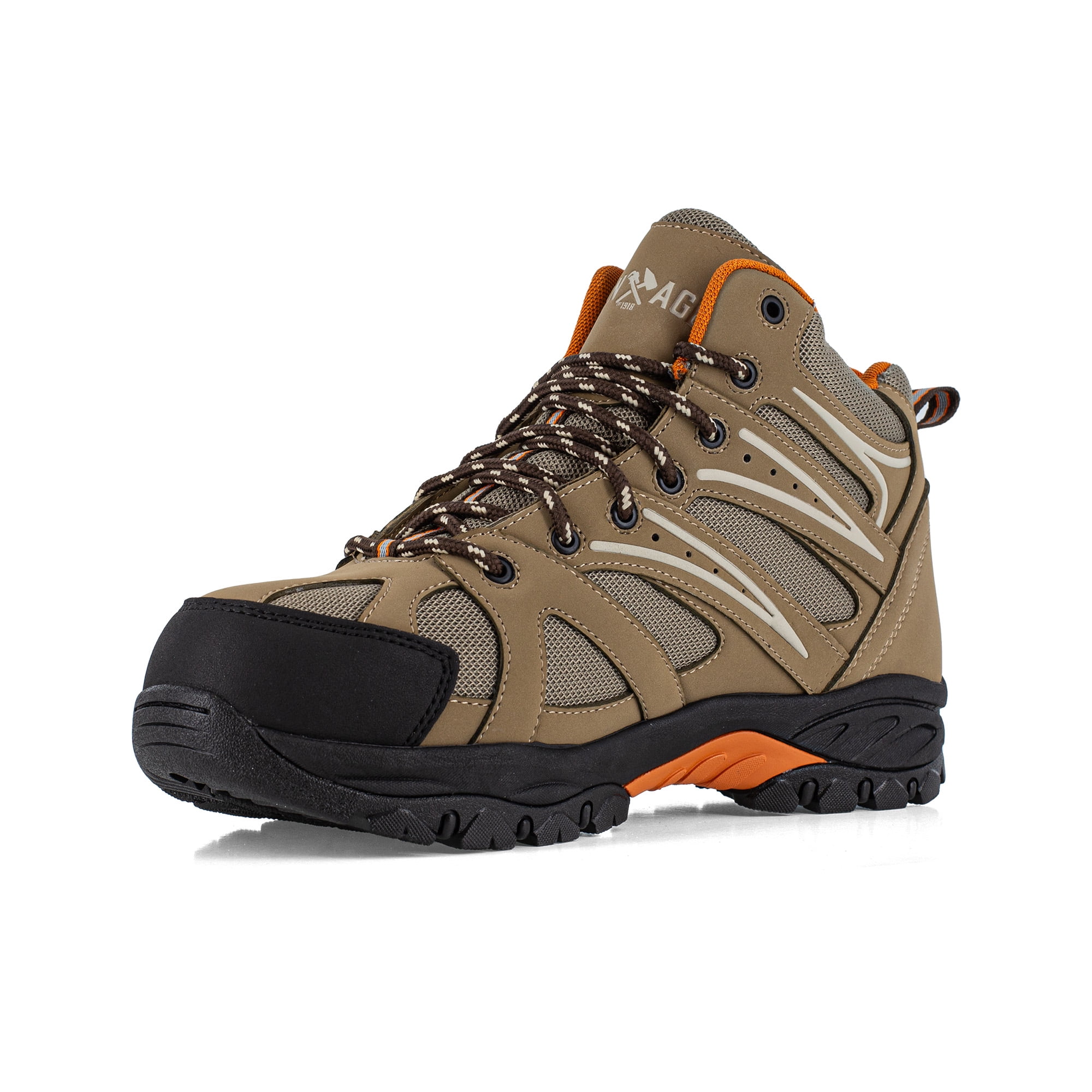 Iron Age Surveyor Men's Waterproof Brown Trail Hiker Work Boot (IA5401)