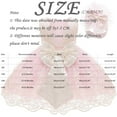 thumbnail image 4 of Quealent Toddler Girl Dresses Baby Girls Pageant Lace Embroidery Dresses Toddler Formal Dress with Headwear Pink,0-3 Months, 4 of 4