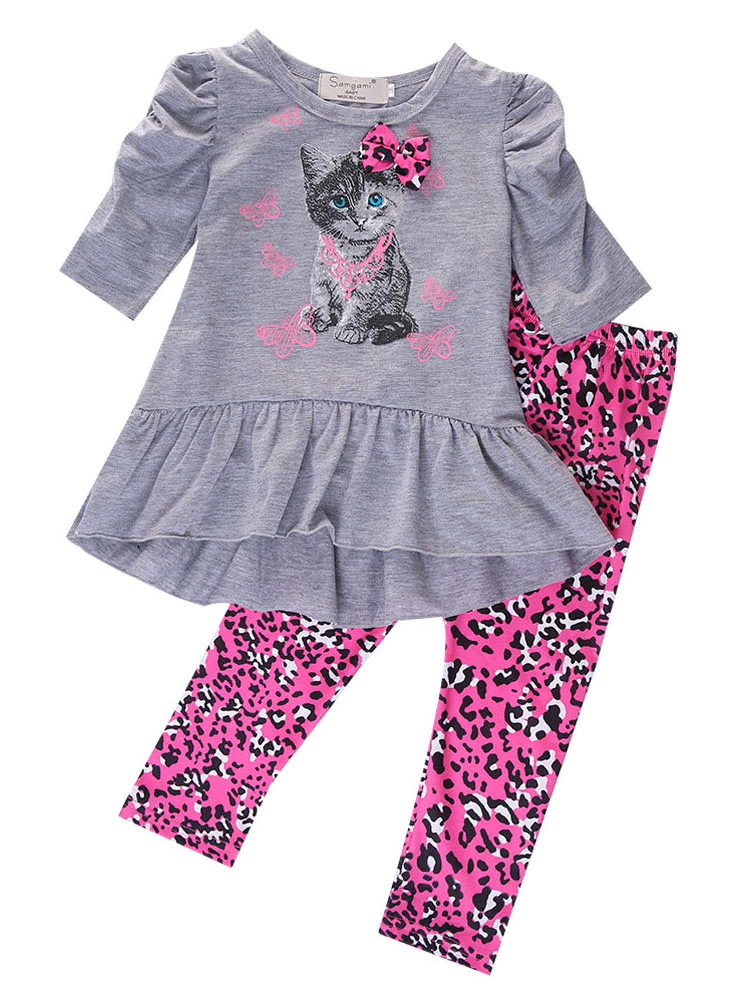 baby girl top and leggings