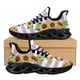 thumbnail image 1 of Zapatillas Air Cushion de malla transpirable con diseño de calavera de girasol y pata de gallo, calzado informal de tenis, 1 of 6