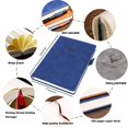 thumbnail image 3 of Diario de cuaderno rayado B5, página 360 con lazo para bolígrafo, cuadernos de escritura de tapa dura, perfecto para oficina, hogar, escuela, negocios Sincero Hogar, 3 of 5
