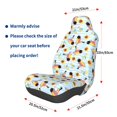 thumbnail image 3 of Balery Submarine With Fishes Undersea Funda de Asiento para Auto con Diseño - Cubierta Frontal Suave y Transpirable con Protector Antideslizante- 1 Unidad, 3 of 5