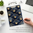 thumbnail image 3 of FORMRS Acrylic Clipboard with Low Profile Clip Standard A4 Letter Size, 12.5" x 9", Elegance Art Pattern, 3 of 8