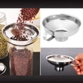 thumbnail image 3 of Embudo para conservas de boca ancha de acero inoxidable Embudo grueso para aderezo de ensaladas (L) Hugtrwg  Para estrenar, 3 of 4