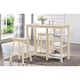 thumbnail image 1 of Acme Furniture 73052 Counter Height Set (3Pc Pk), 1 of 1