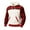 Red, variant on Horkkom Mens Hoodies Pullover Fleece Fuzzy Sweatshirts Winter Warm Hoodies with Pocket Drawstring L
