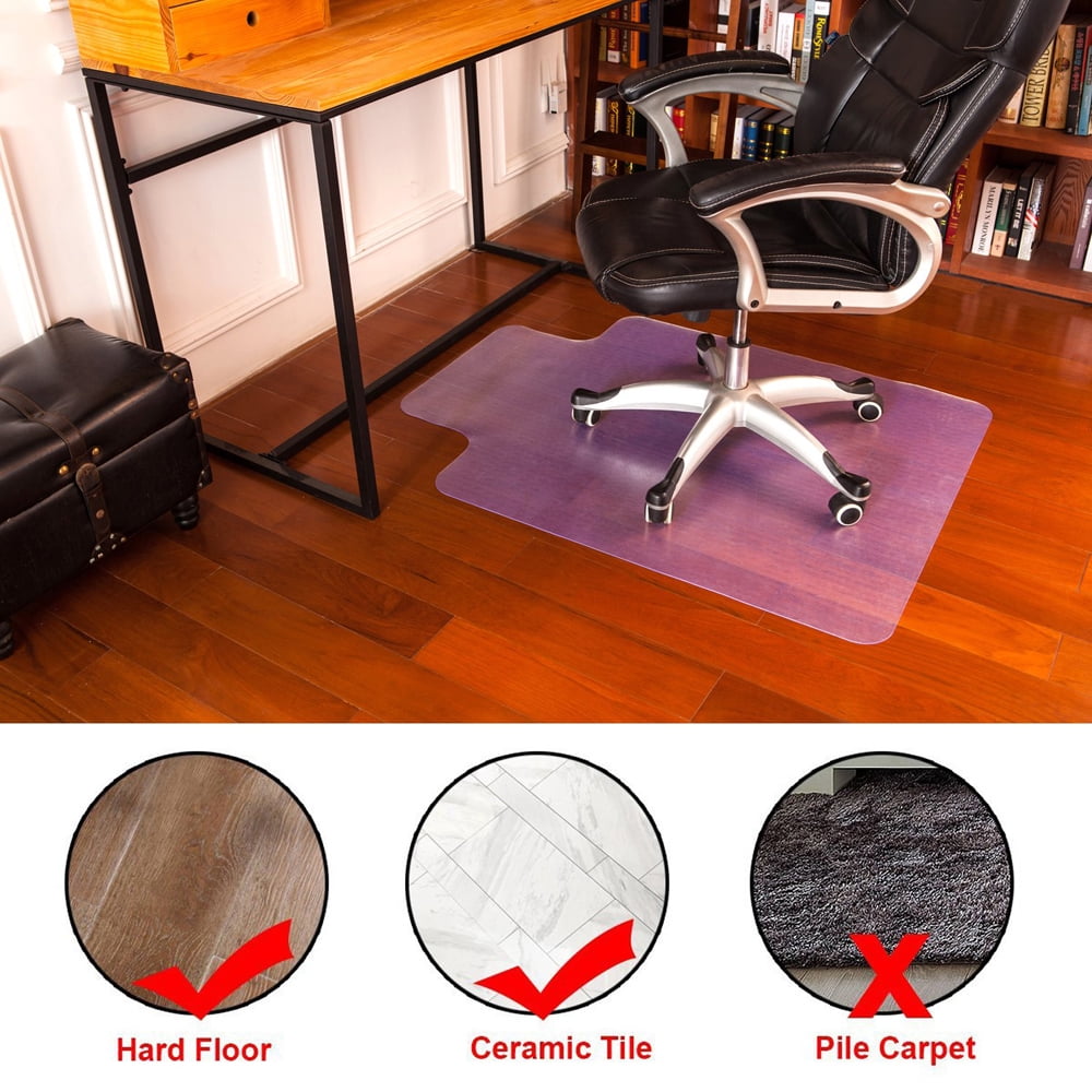 48 X 36 Thickness Pvc Computer Chair Mat Floor Protector 48 X 36