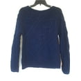 thumbnail image 2 of Polo Ralph Lauren Women's Long Sleeve Sweeter, Navy, Small, 2 of 3