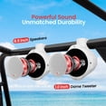 thumbnail image 4 of Altavoces tipo torre de wakeboard marinos impermeables Pyle PLMRW65, 4 of 8