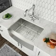 thumbnail image 4 of 24"x21"x10" Stainless Steel Kitchen Sink Farmhouse Single Bowl wiht Drainer Bottom Grid, 4 of 6