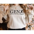 thumbnail image 2 of Gen X Raised On Hose Water And Neglect Sweatshirt, Sarcastic Sweatshirt, Funny Quotes Sweatshirt, Nostalgic Gift, Funny Saying Sweathirt,Unisex Fit, 2 of 5