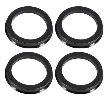 4PCS 73.1mm to 56.1mm Car Hub Centric Rings for Mini R50/R53 01-06 Black