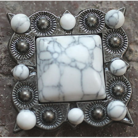 New Western Rhinestone Concho - 4 Conchos Rhinestone Horse Saddle Western Berry CO161