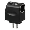 thumbnail image 1 of Convertidor de 220 V a 12 V - Enchufe de mechero, protección contra sobrecarga, compacto - Carga dispositivos del coche en casa/oficina, 1 of 7