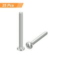 thumbnail image 3 of Uxcell #6-32x1-1/2" Pan Head Machine Screws, Stainless Steel 18-8 Screw, Pack of 25, 3 of 7