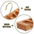 thumbnail image 2 of Belt Rack Hanger Belt Hanger Organizer Wooden Belt Hanging Rack Closet Accessory, 2 of 8