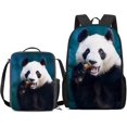 thumbnail image 1 of School Supplies Horse Pattern School Set Backpack Small Lunch Box, 1 of 5