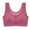 Hot Pink, variant on Cheistmas Jacenvly Spaghetti Strap Bra Women's No Steel Ring Lactation Vest Bra Back Adjustment Yoga Running Bra