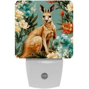 Kangaroo LED Square Night Light - Energy Efficient and Stylish Illumination for Bedrooms and Hallways - 200 Characters