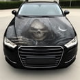 thumbnail image 5 of Underworld Messenger Gothic Hood Decoration- Waterproof PVC Car Wrap Stickers, Self-Adhesive Scratch-Resistant Hood Protector with Hooded Figure Design- Fit for Cars, Trucks, SUVs- Easy Application, 5 of 6