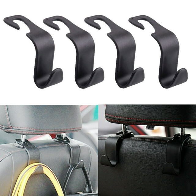 Car Multi-function Seat Hook + Built-in Hidden Seat Back Hook + Car Small Hook for Organizing + Convenient Seat Hook for Car Storage + Universal Car Hook for Bags, Coats, and Accessories, $BS$3