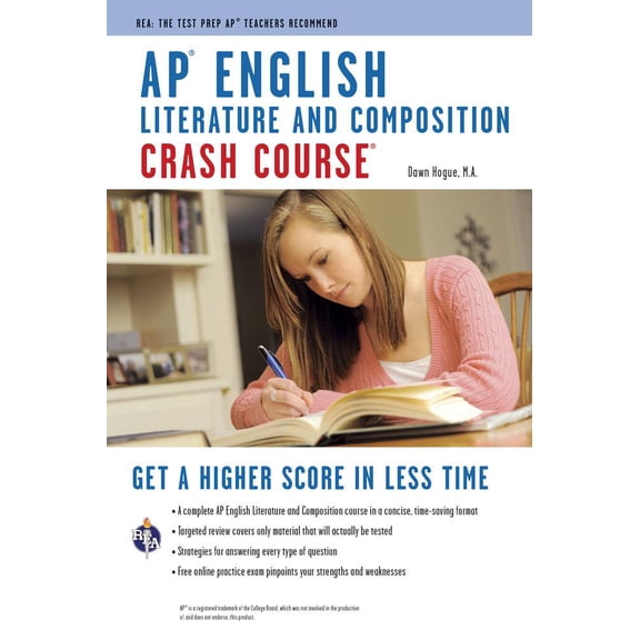Advanced Placement (AP) Crash Course: AP® English Literature & Composition Crash Course Book   Online : Get a Higher Score in Less Time (Paperback)
