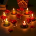 thumbnail image 4 of Fuebueo Valentine's Day Decor Under $10 12 Pcs - Organic Candle Long Burning Smokeless Clean Burning Home Décor, Wedding Receptions, Centerpieces, Birthdays, Celebrations, Meditations, 4 of 9