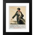 thumbnail image 2 of Auguste Leroux 11x14 Black Modern Framed Museum Art Print Titled - The Hygiene Visitor Will Show You the Path of Health. She Leads a Crusade Against Tuberculosis and Infant Mortality. Support It! (19, 2 of 5