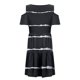 thumbnail image 5 of Vestido de volantes con hombros descubiertos y manga corta a la moda informal para mujer Fridja  qw2110, 5 of 5