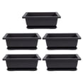 thumbnail image 3 of HOMEMAXS 20 Sets  Bonsai Flower Pot Plastic Flower Planting Pot Garden Succulent Plant Flowerpot, 3 of 8
