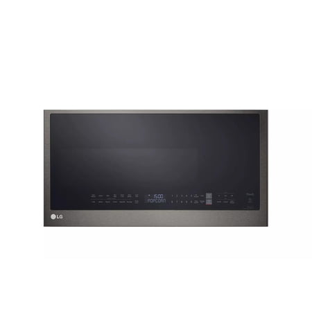 LG Smart Microwave Oven, MVEL2033D, 2.0 cu ft, Over-the-Range, 30 in, Black Stainless Steel Finish