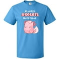 thumbnail image 3 of Inktastic Always Axolotl Questions Cute Curious Axolotl T-Shirt, 3 of 5