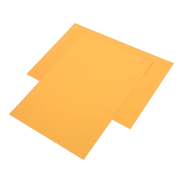 CIMAXIC 2Pcs Foil Sheets For Crafts Aluminum Sheet Golden Smooth Surface For DIY Activities